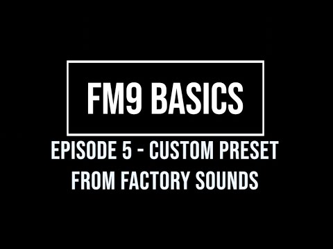 Preset from Factory Sounds