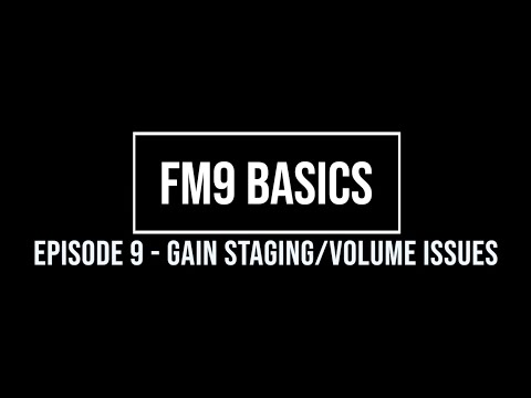 Gain Staging/Volume Issues